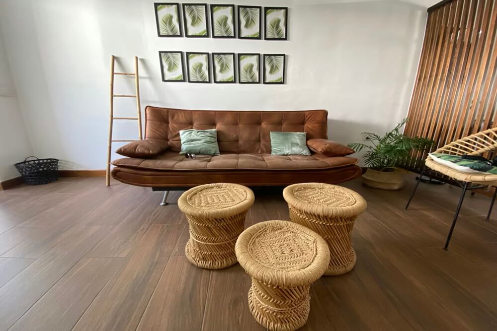 Cómo combinar el parquet con los muebles